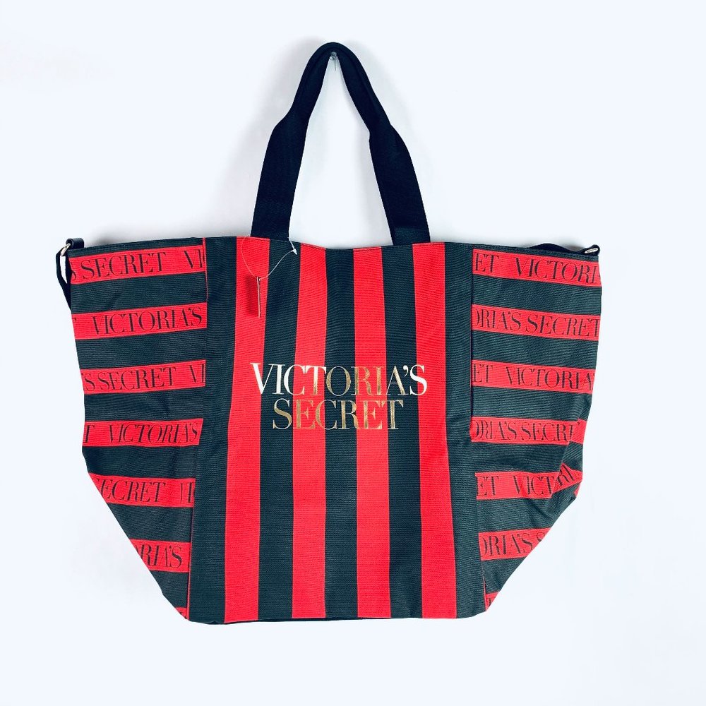 NEW VICTORIA SECRET Zippered Tote Bag - Picture 1 of 8